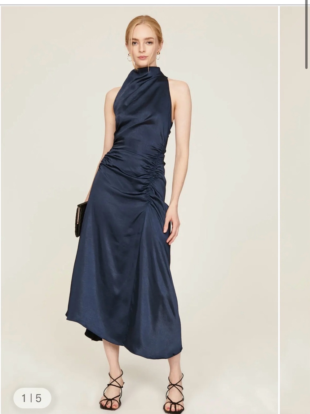 ALC Inez Dress Blue